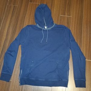 Calvin Klein Jeans Waffle-Knit Sweatshirt With Side Zippers